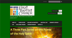 Desktop Screenshot of fbcwinston.org